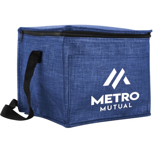 Silver-Tone Cooler Bag