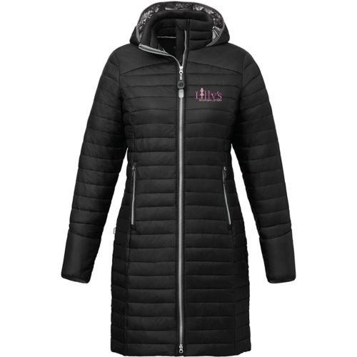 Womens Silverton Long Packable Insulated Jacket