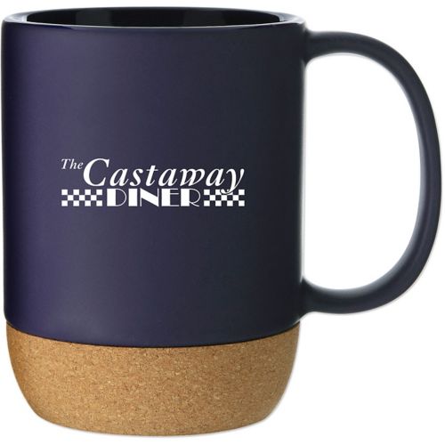 Beck Stoneware Cork Base Mug 13 oz