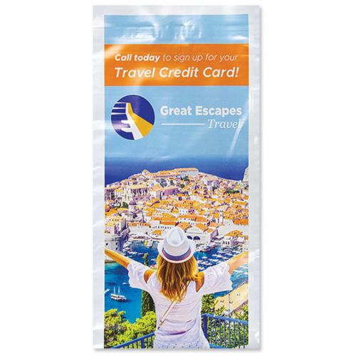 Full Color Poly Bag 2 Sided Mailer 7 x 12