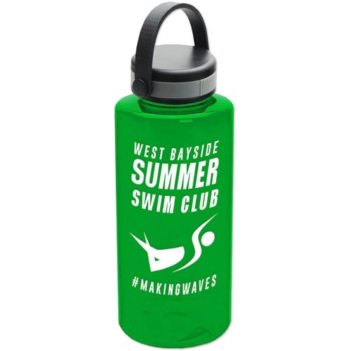 Mountaineer Tritan Bottle W/ Measurements 36 oz