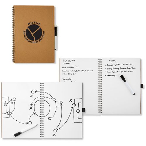 Brainstorm Dry Erase Notebook