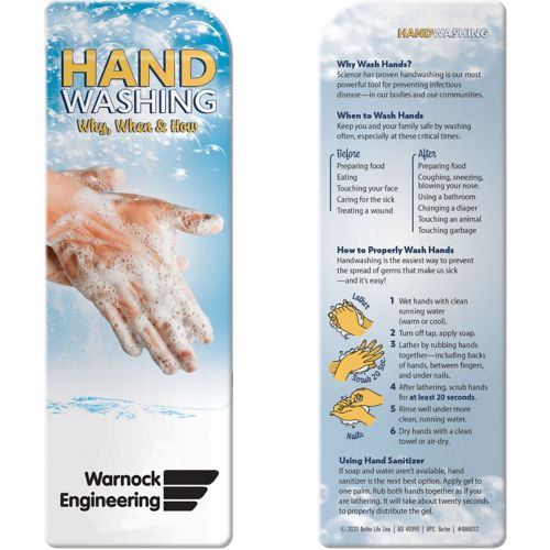Bookmark - Handwashing: Why, When & How