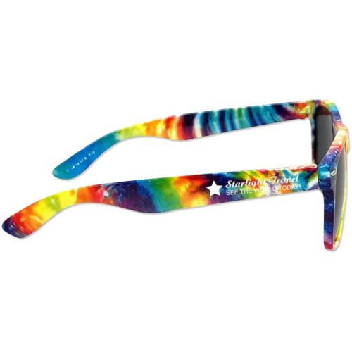 Tie-Dye Malibu Sunglasses