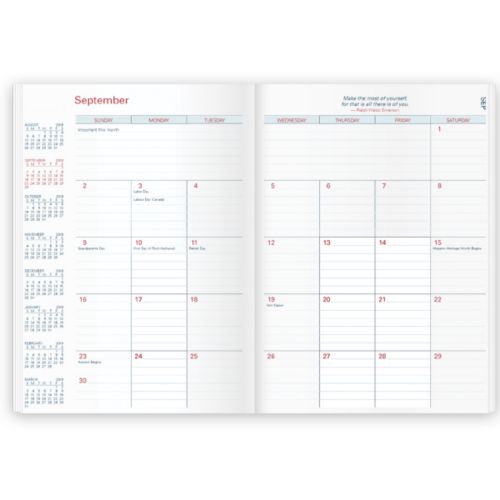 Refill-- 7X10 Classic Monthly (Dm)