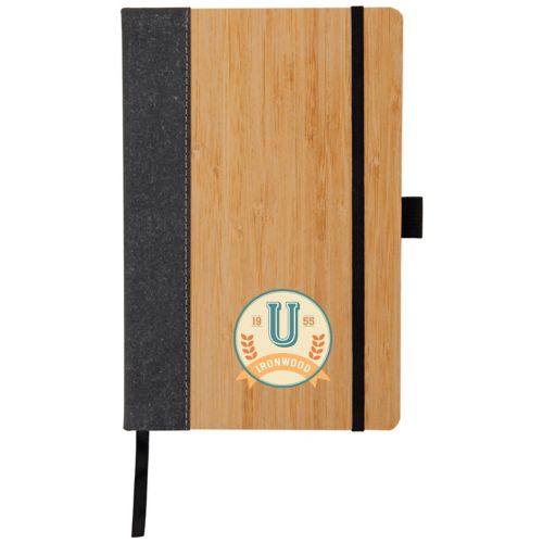 Fc Saratoga Horizon Bamboo & Leather Journal
