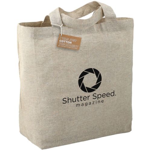 Recycled Cotton Twill Grocery Tote