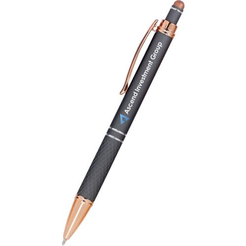 Full Colour Crossgate Stylus  Pen - Rose Gold