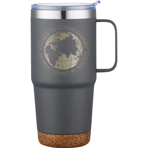 Saratoga Powder Cork Bottom Mug 24 oz