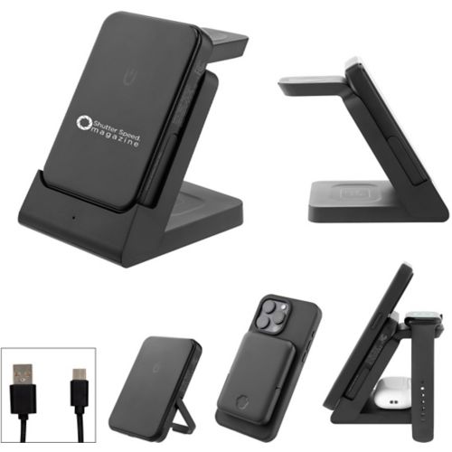 5,000 mAh Magnetic Power Bank & Watch Dock