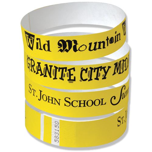 Tyvek Wristband