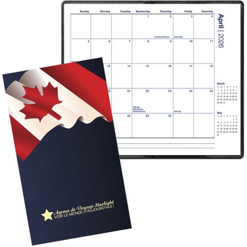 Custom Full Colour Monthly Pocket Calendar