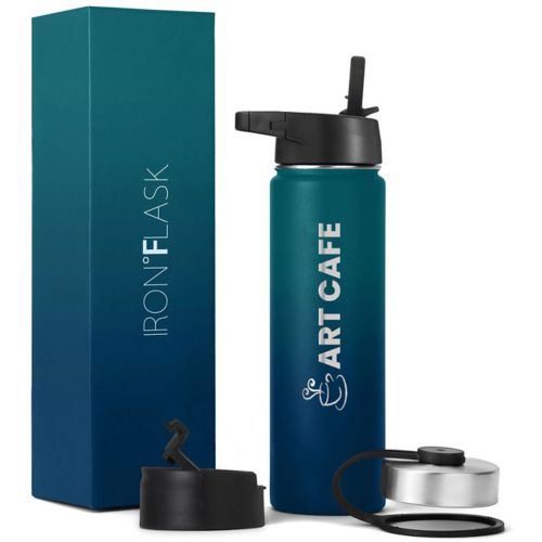 Iron Flask Wide Mouth Bottle Gradient Colour 22 oz