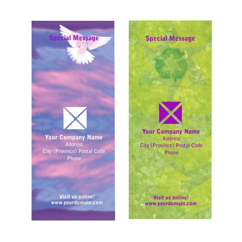 Full Colour Magnet 3.5" x 8.5" Vertical