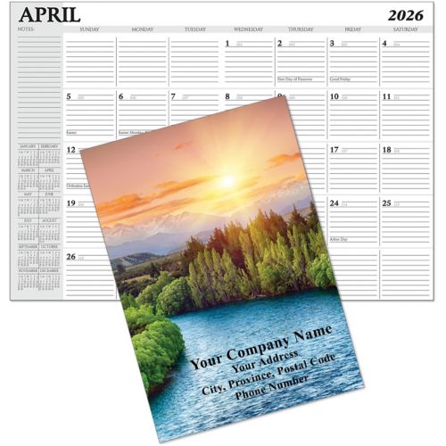 Full Colour Desk Planner 7 x 10