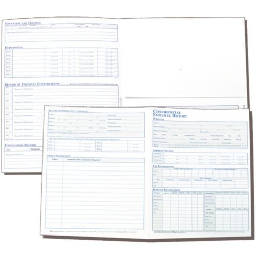 Employee History Folder