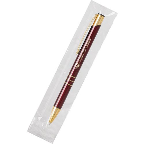 Gold Delane Cello-Wrapped Pen