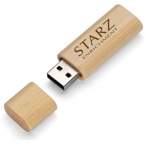2 GB Bamboo USB 2.0 Flash Drive  GB