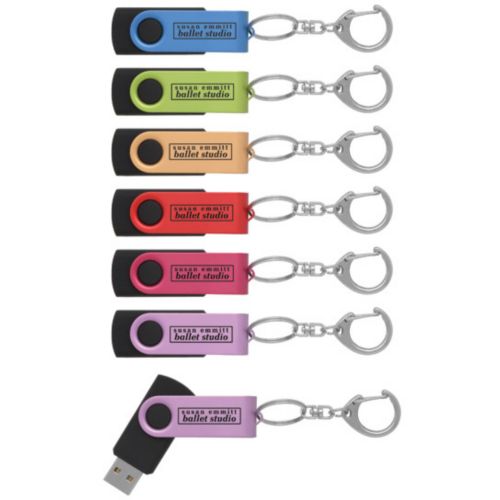 1 GB Swivel USB 2.0 Flash Drive