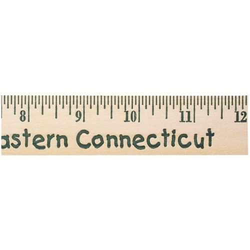 Natural Finish 12 Inch Ruler