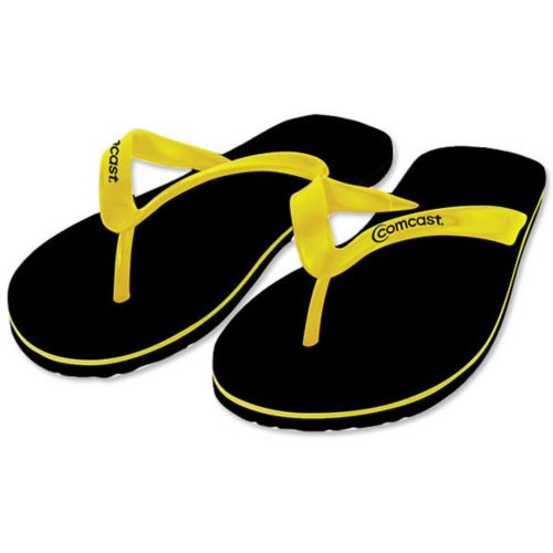Screen Printed Soft Rubber Flip Flops