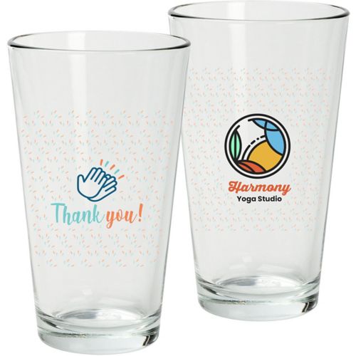 Full Colour Wrap Pint Glass 16 oz