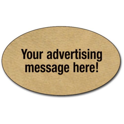 Oval Ad Labels 2.5"X1.5"