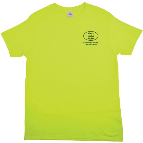 Screen Printed 50/50 Vintage Neon T-Shirt