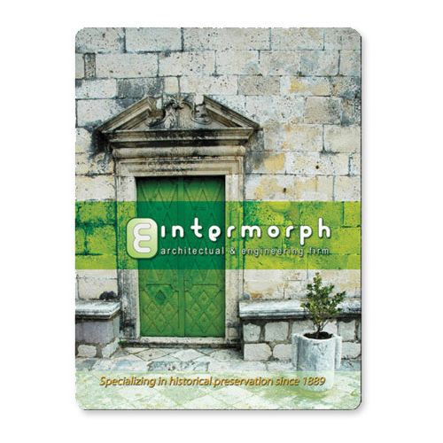 Full Colour 6" x 8" Ultra Thin Mouse Pad