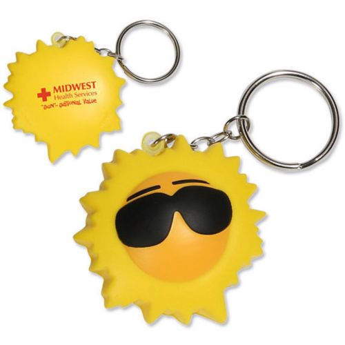 Cool Sun Keychain