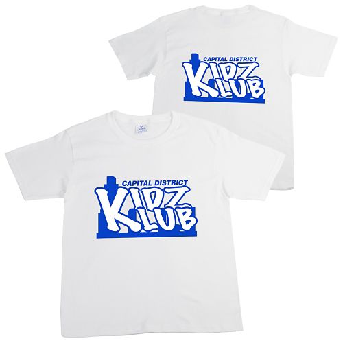 Gildan® Youth Screen Printed White T-Shirt
