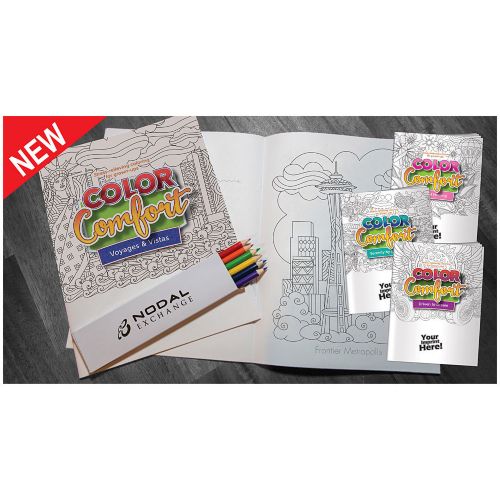 Colour Comfort Adult Colouring Book