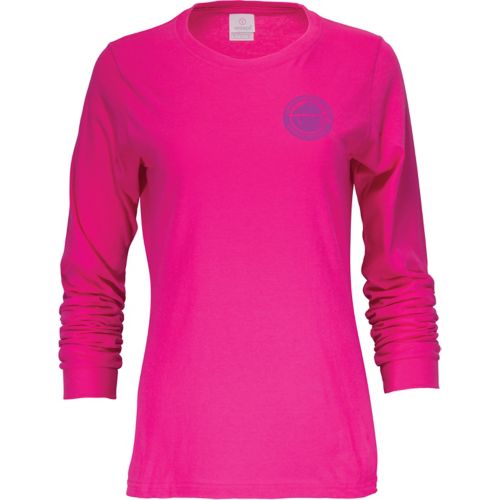 Screen Printed Ladies Long Sleeve T-Shirt