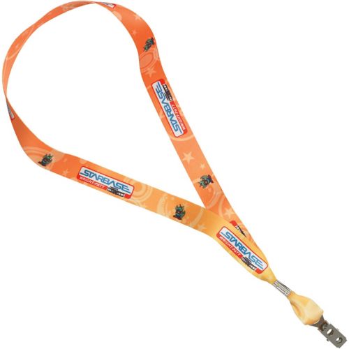 Full Colour Heavy Weight 3/4" Satin Lanyard