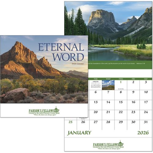 Eternal Word Stapled Wall Calendar