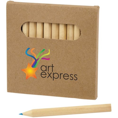 12 Piece Coloured Pencil Set