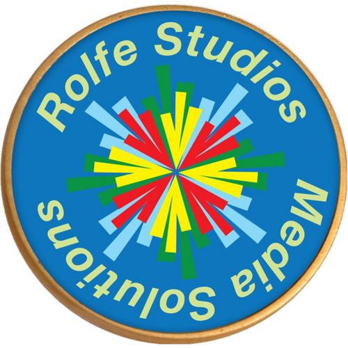 Full Color Round Lapel Pin