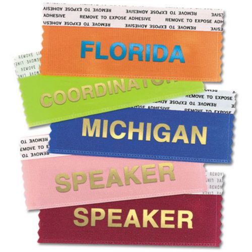 Printed Horizontal Satin Ribbon