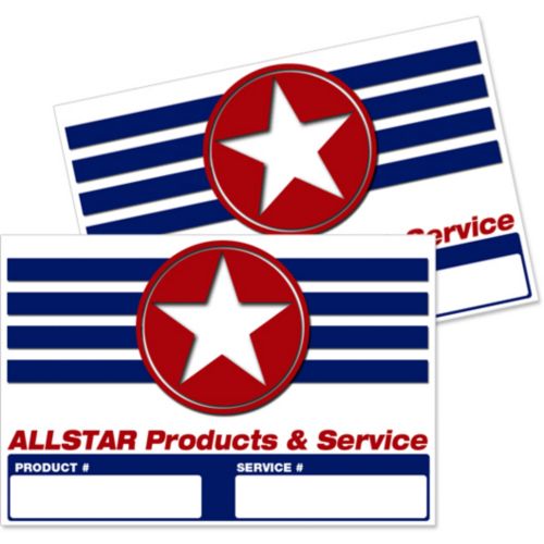 Full Colour Rectangle Label 2 x 3