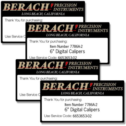 Full Colour Rectangle Label 1 x 2