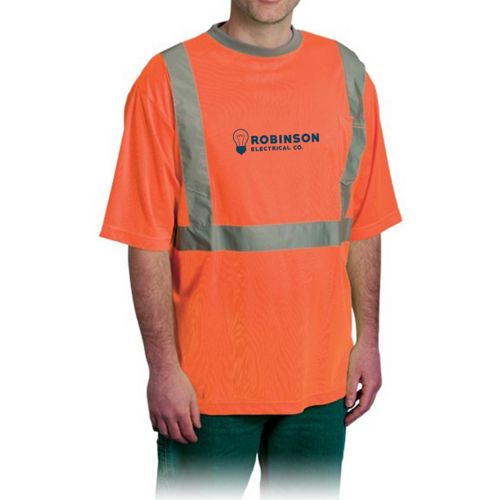 Reflective Ansi Class 2 Safety Short Sleeve Tee