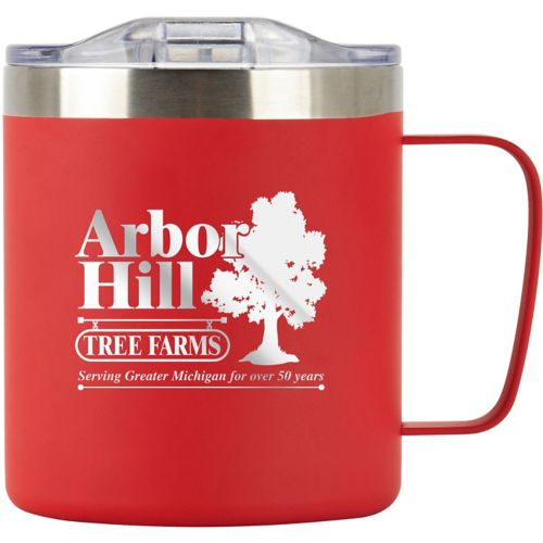 Red Cafe-To-Go Stainless Steel Coffee Mug 12 oz