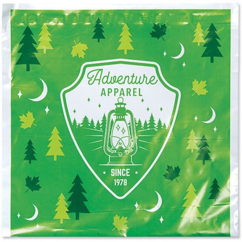Full Colour Poly Bag 2 Sided Mailer 14.25 x 12