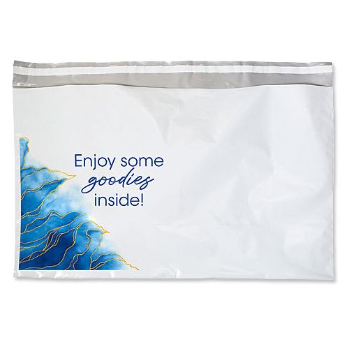 Full Colour Poly Bag 2 Sided Mailer 20 x 12