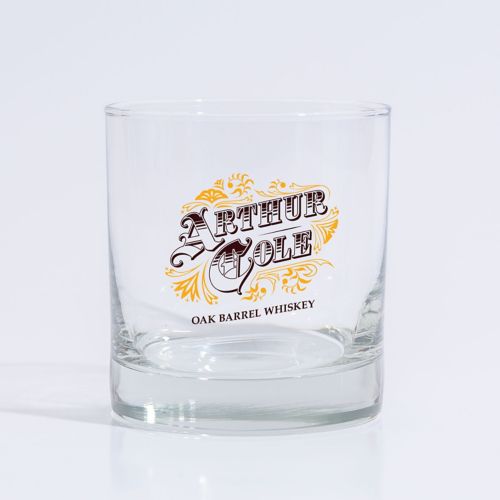 Full Color Whiskey Glass 10.5 oz