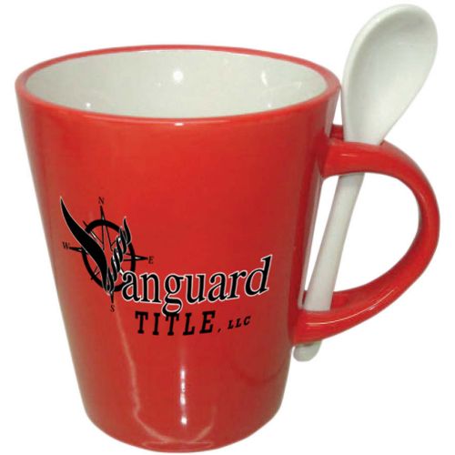 Cocoa Spoon Mug 14 oz