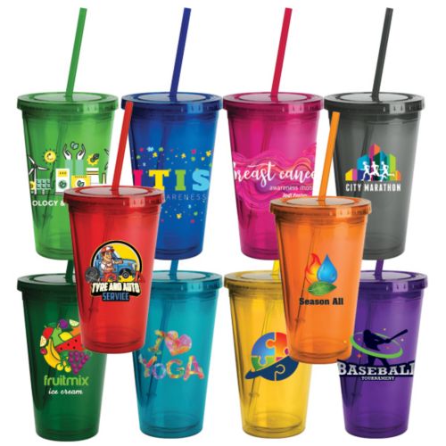 Full Color Sunsplash Color Tumbler 16 Oz.