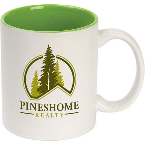 Full Color Accent Mug 11 oz