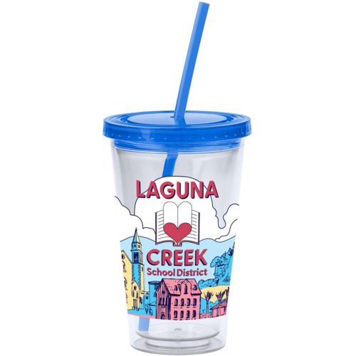 Full Color Wrap Sunsplash Tumbler 16 oz