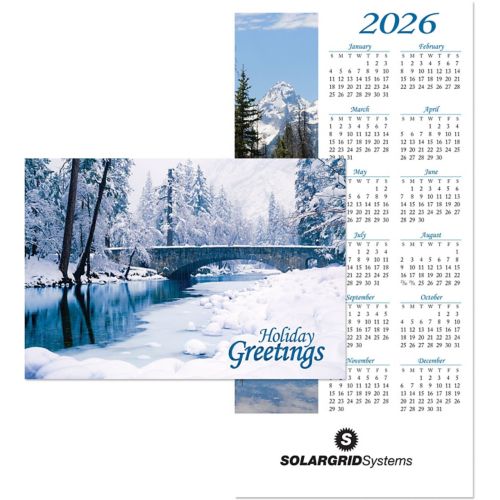 Scenic Reflections Card To Calendar